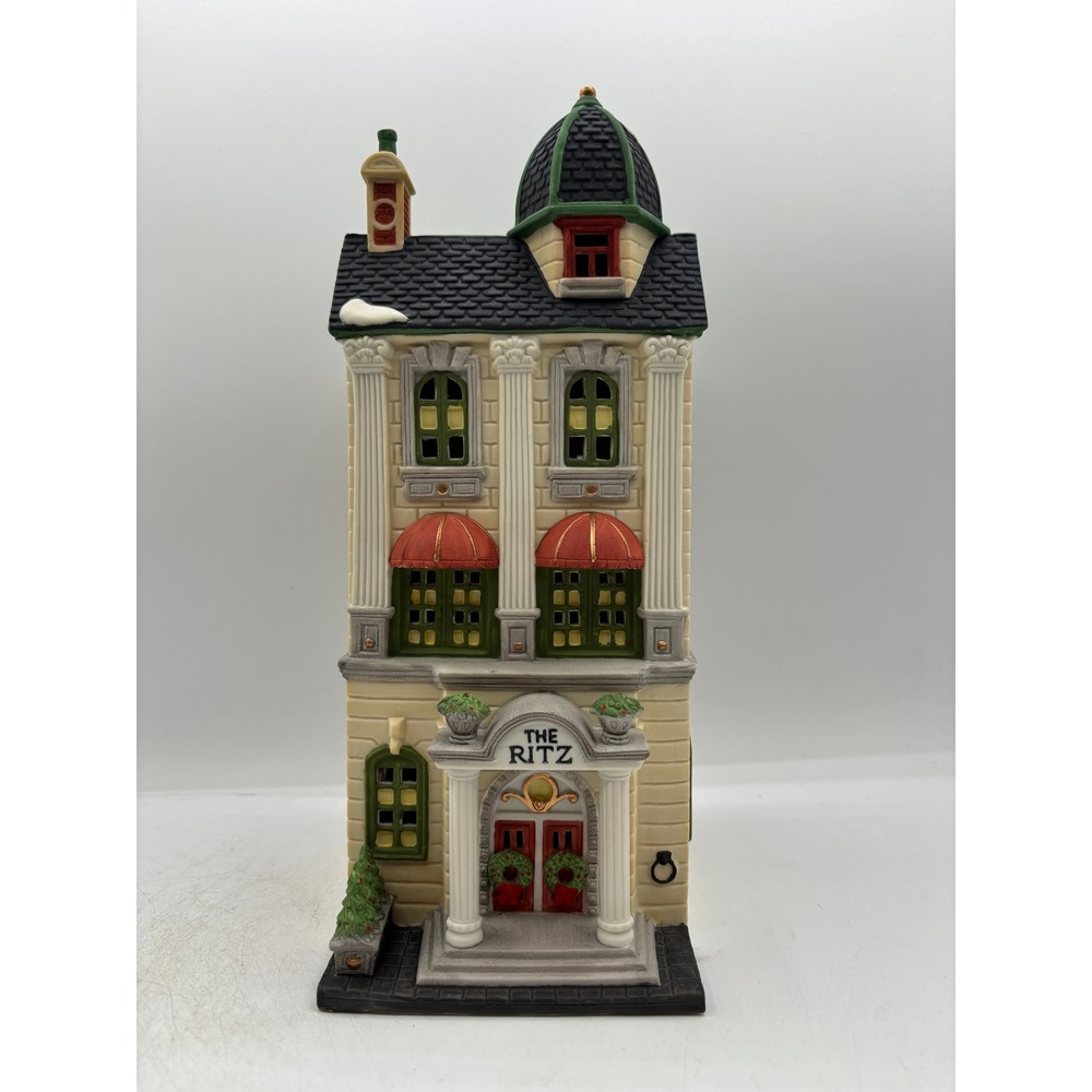 Department 56 1989 Vintage HVC Christmas in the City Series Ritz Hotel 5973-0